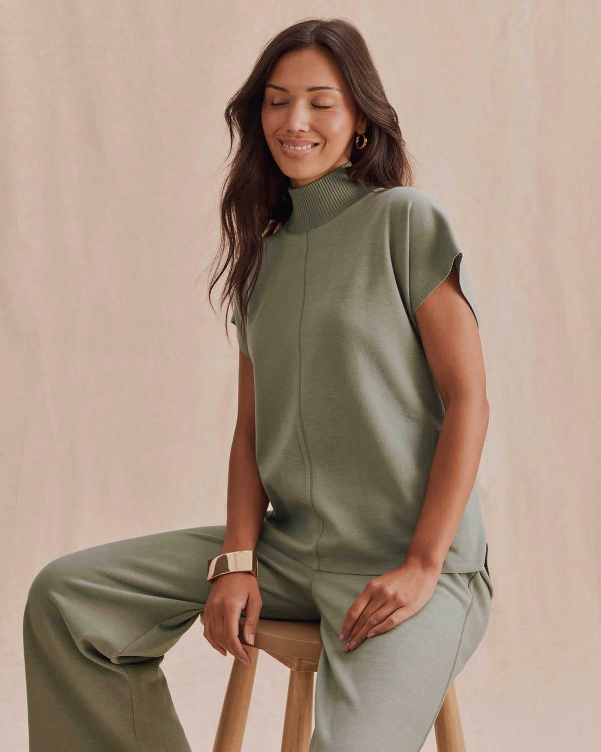 Winslow Mock Neck Pullover