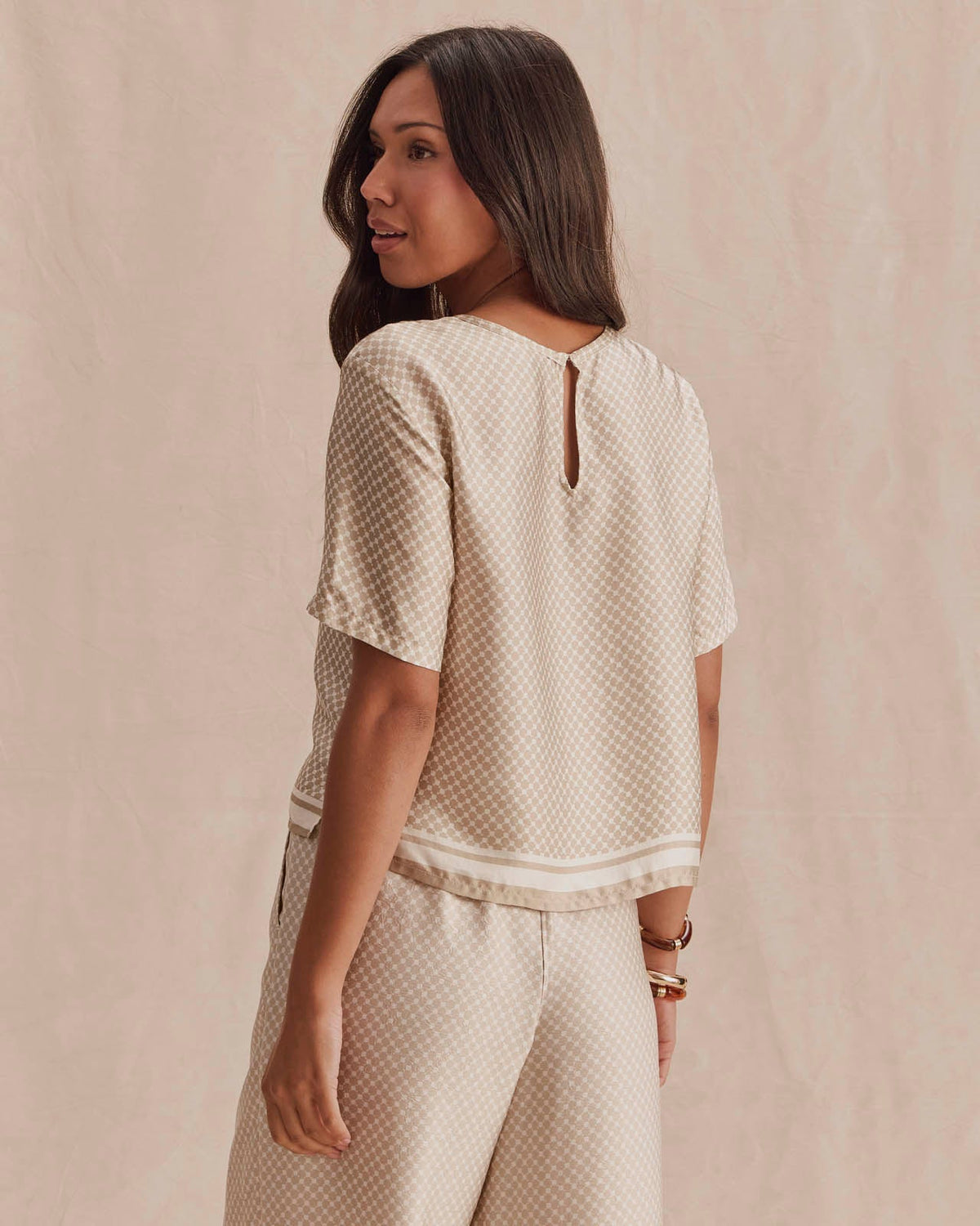 Violet Short Sleeve Top
