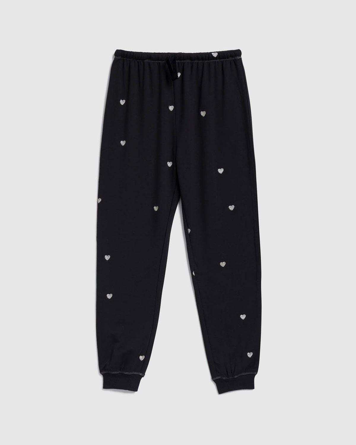 Girl Little Love Jogger - Black