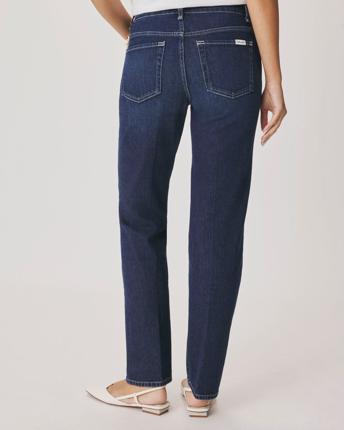 Alie Straight Leg Jean in Dark Wash - Oceanwood