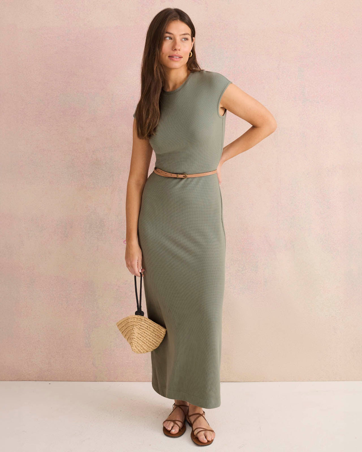 Waffle Scuba Dress