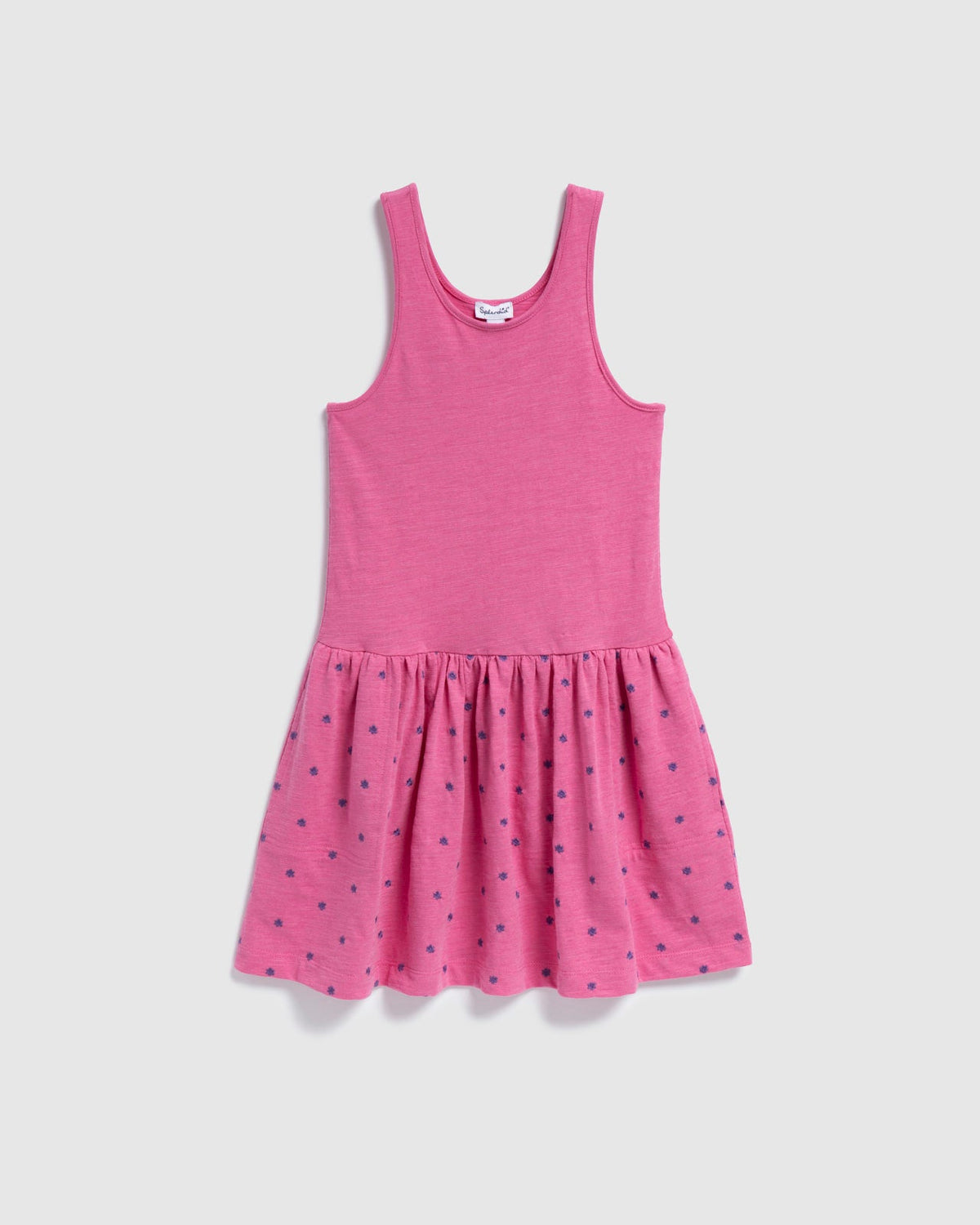 Girls Bellflower Dress - Dusty Rose
