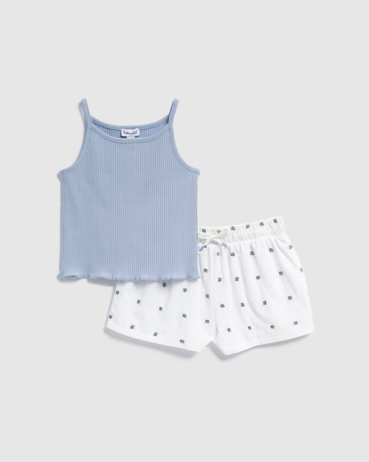 Toddler Girl Fresh Floral Short Set - Chicory
