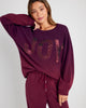 Plum Dip Dye