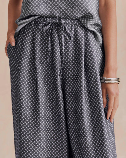 Valerie Pleated Print Pant