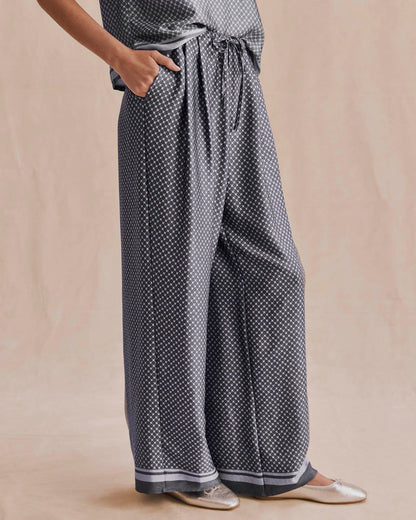 Valerie Pleated Print Pant