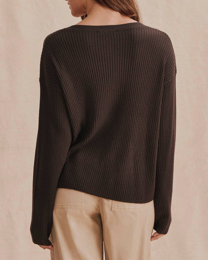Georgie Rib Cardigan