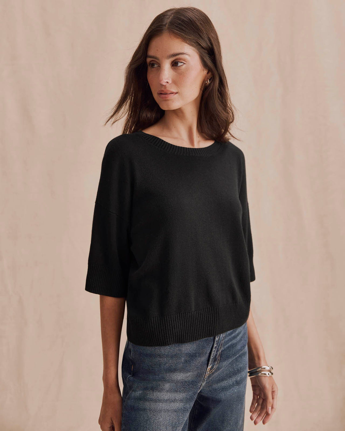 Georgie Short Sleeve Sweater
