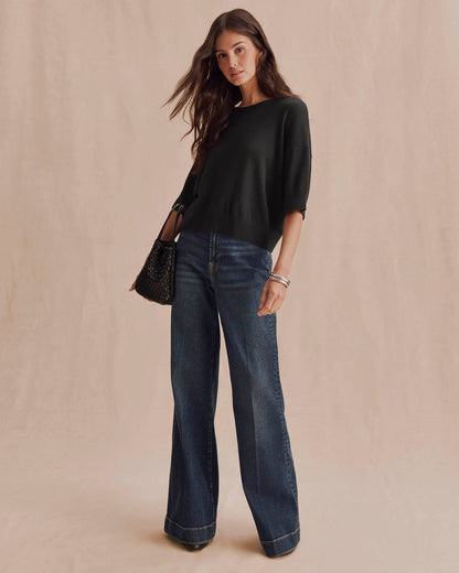 Georgie Short Sleeve Sweater