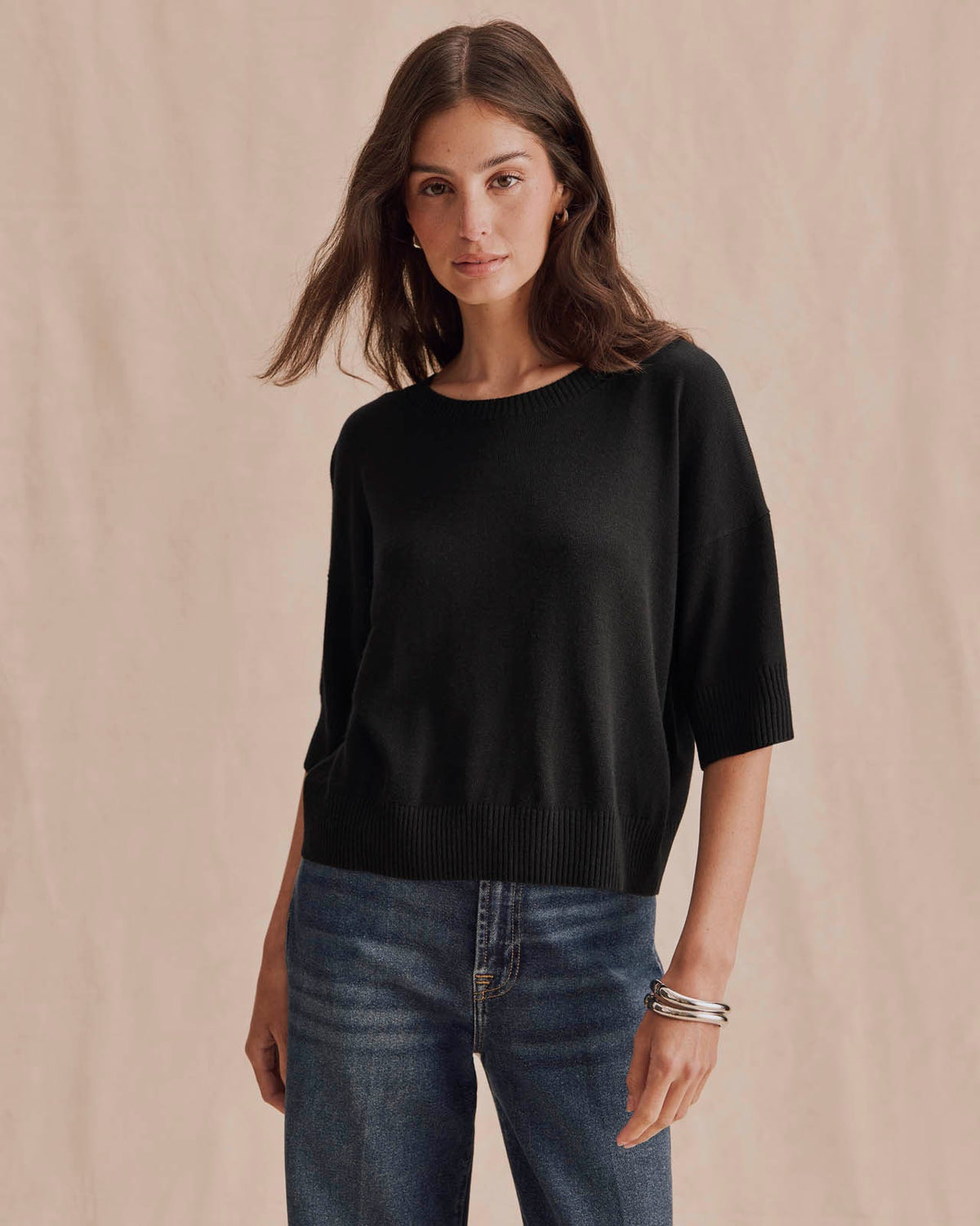 Georgie Short Sleeve Sweater