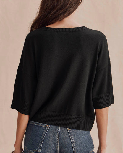 Georgie Short Sleeve Sweater