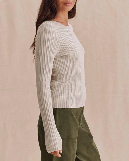 Georgie Pointelle Sweater