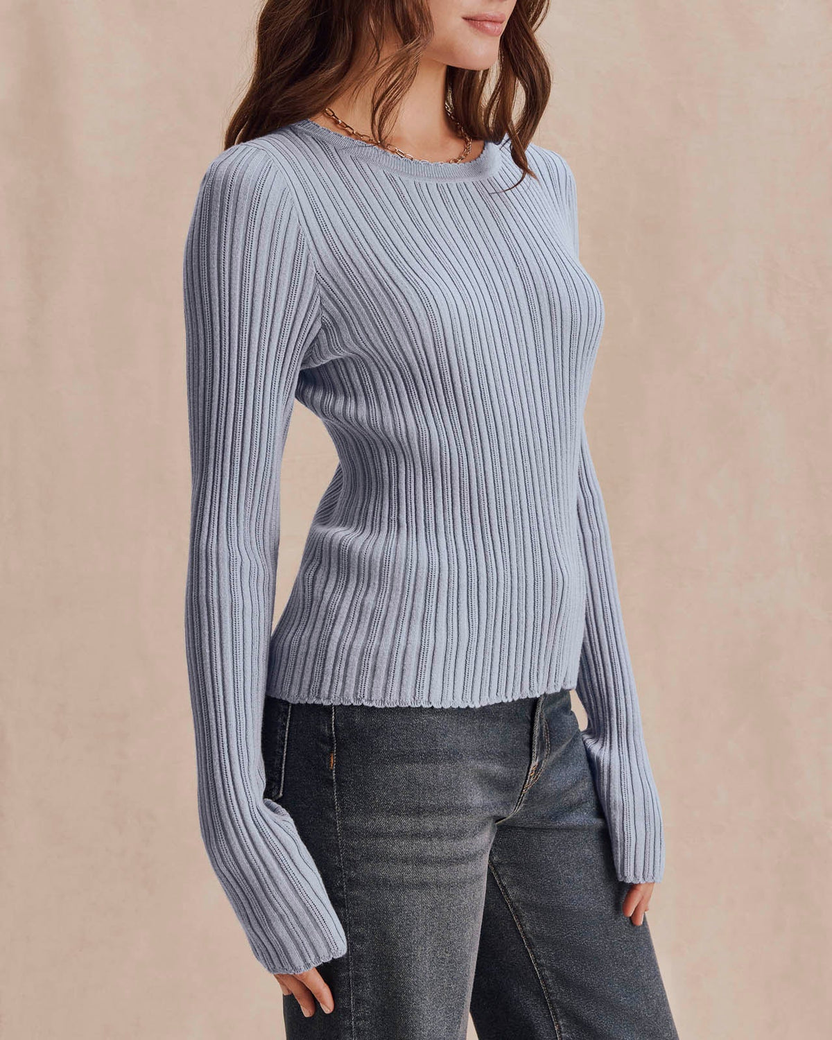 Georgie Pointelle Sweater