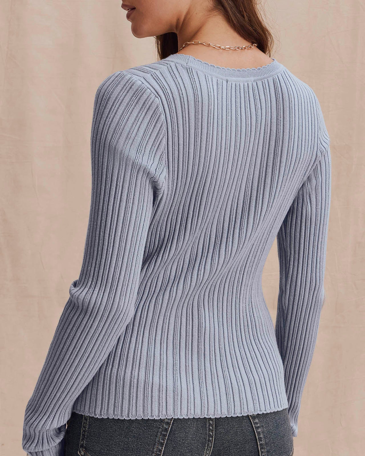 Georgie Pointelle Sweater