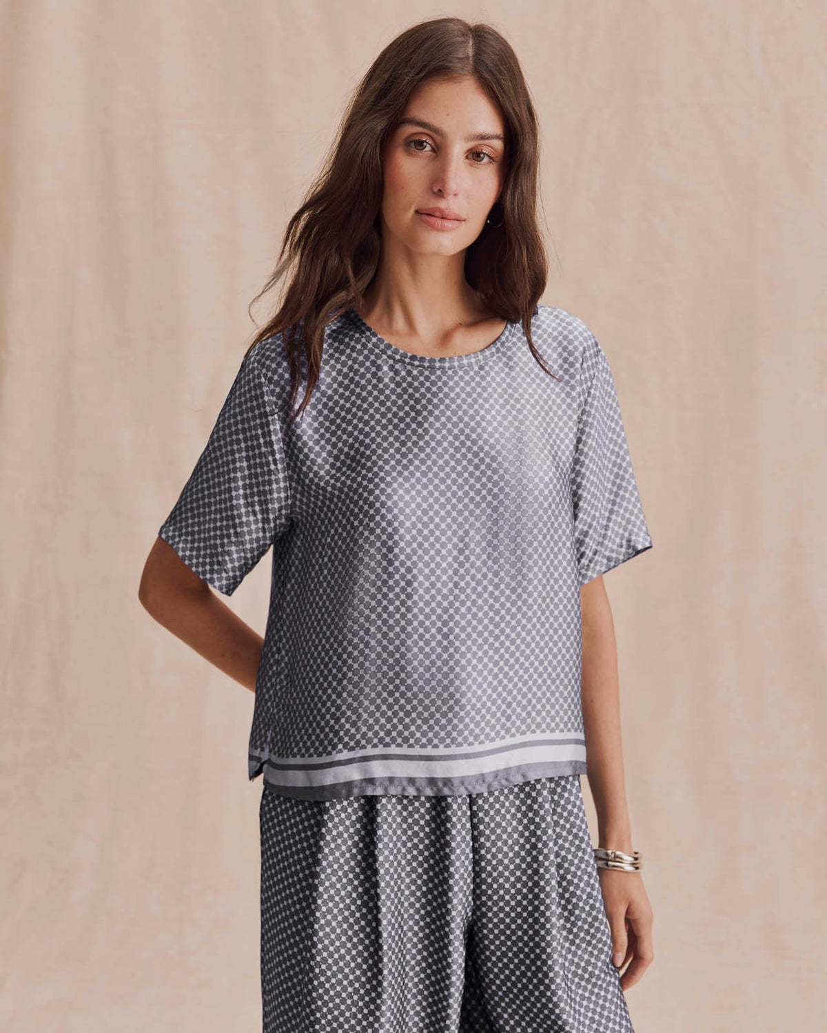 Violet Short Sleeve Top