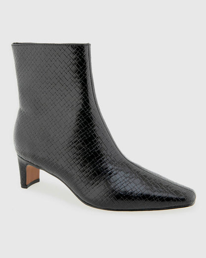 July Bootie in Black - Black