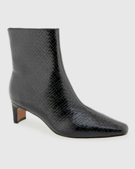 July Bootie in Black - Black