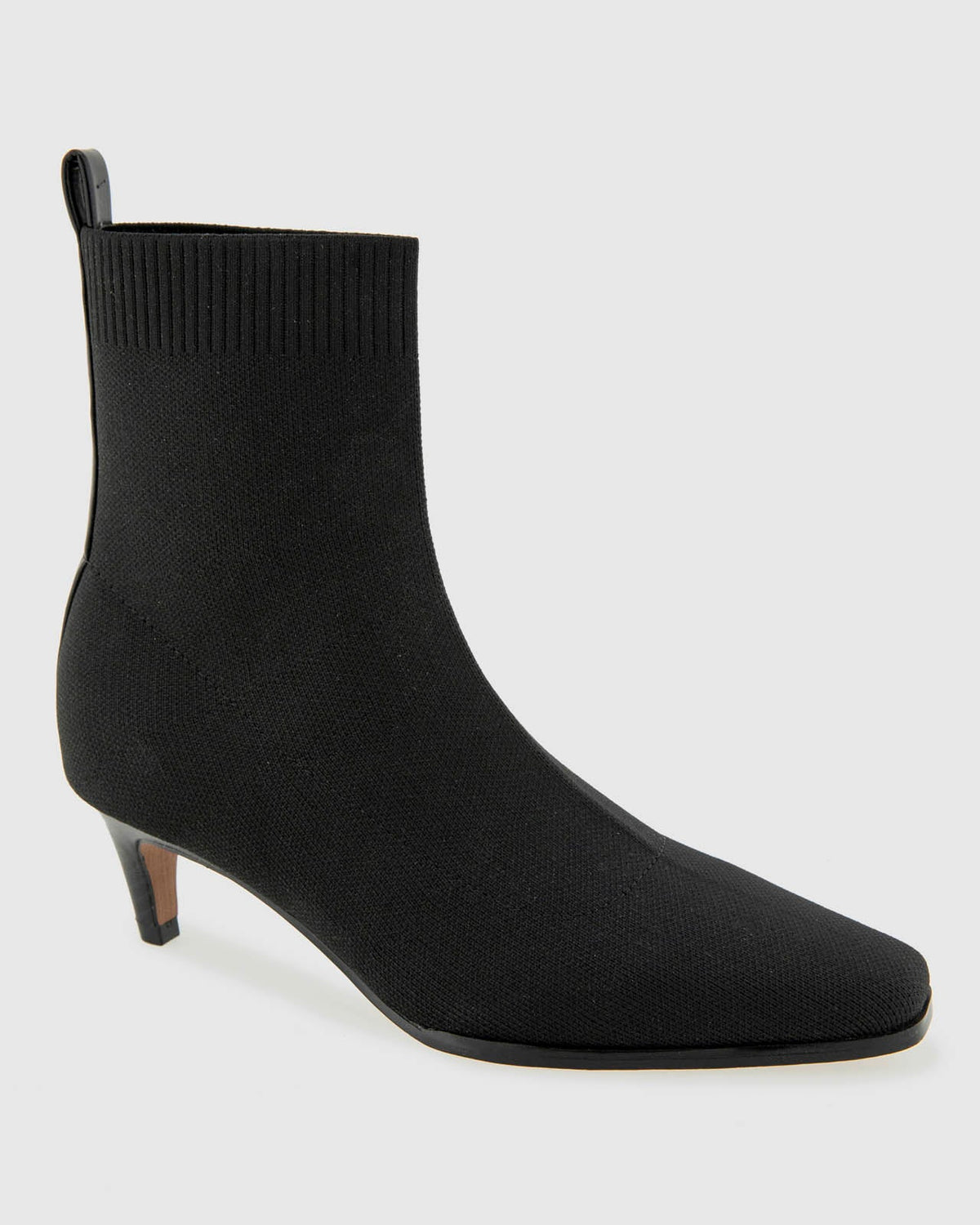 July Knit Bootie in Black - Black
