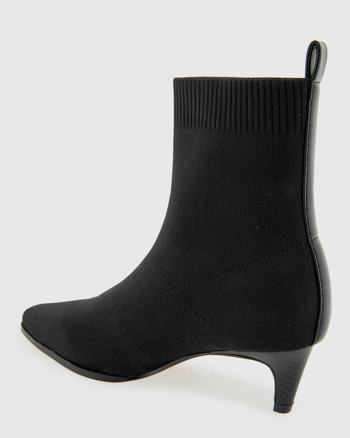 July Knit Bootie in Black - Black