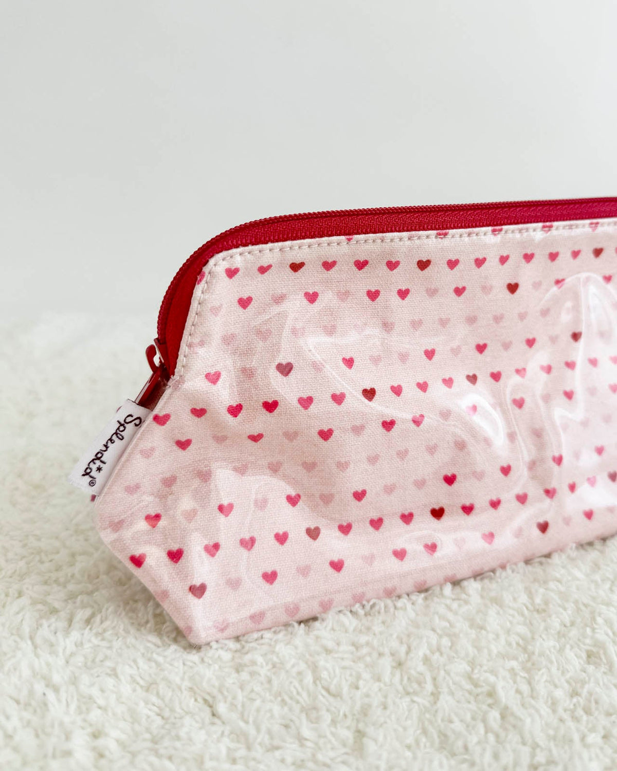 Small Tiny Hearts Makeup Bag - Tiny Hearts