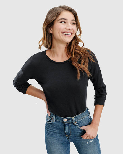 Zander Slub Long Sleeve Tee