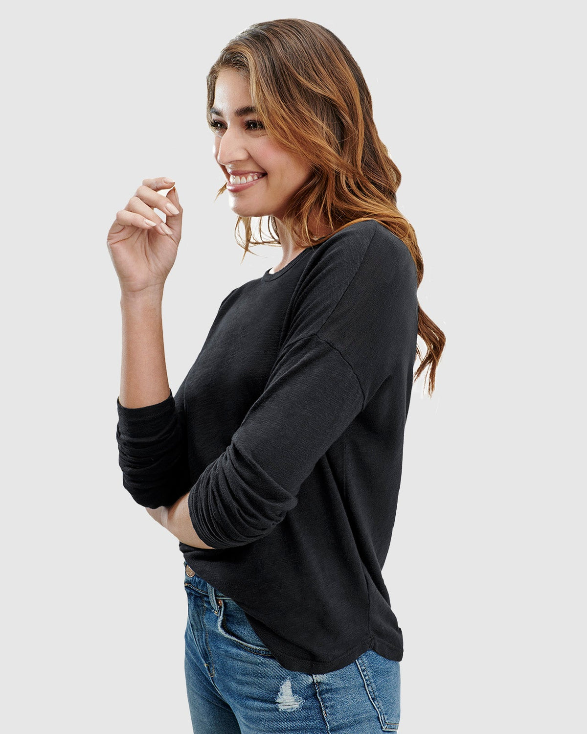 Zander Slub Long Sleeve Tee