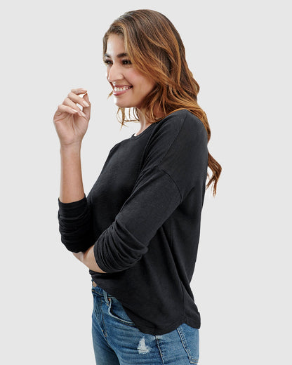 Zander Slub Long Sleeve Tee
