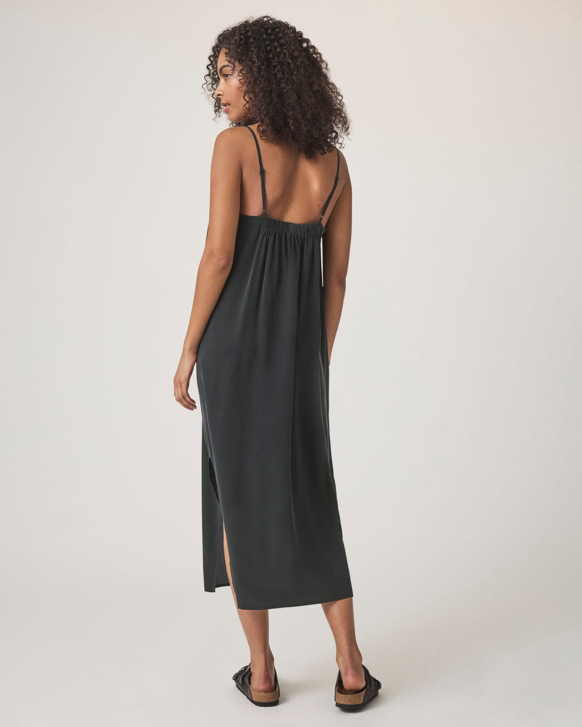 Merrick Silk Dress - Black