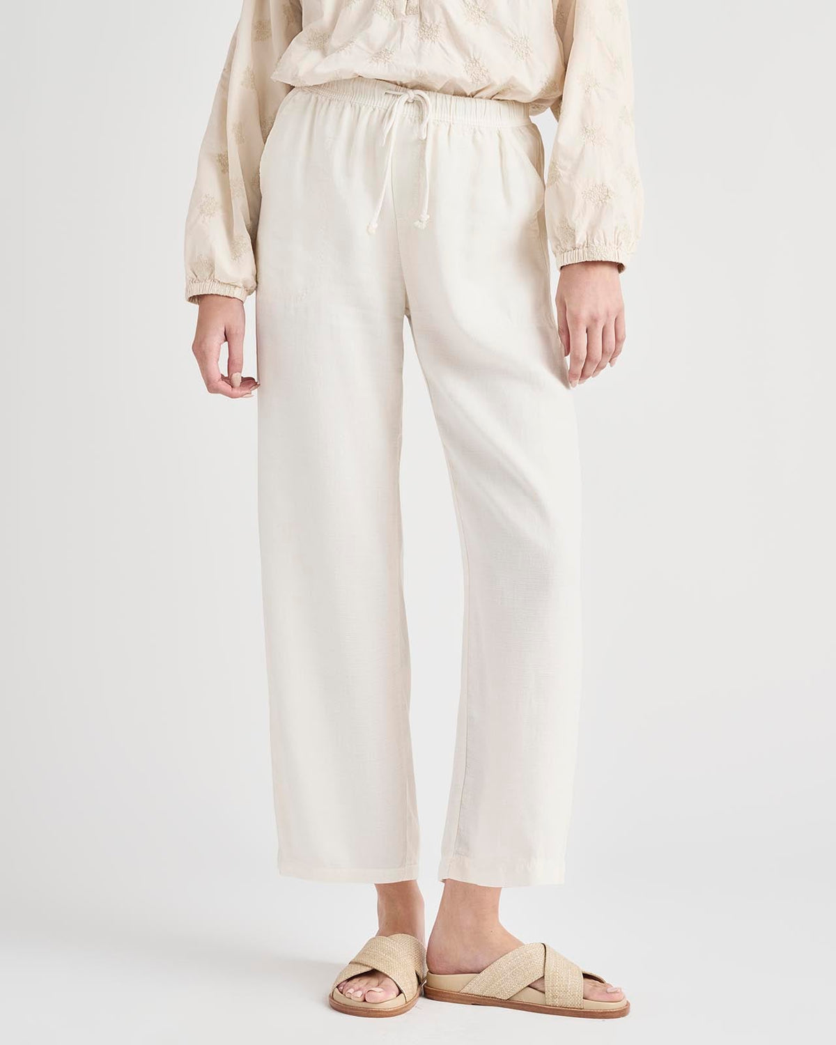 Angie Crop Wide Leg Pant