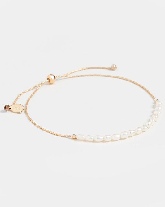 Shashi Natalya Bracelet - Pearl