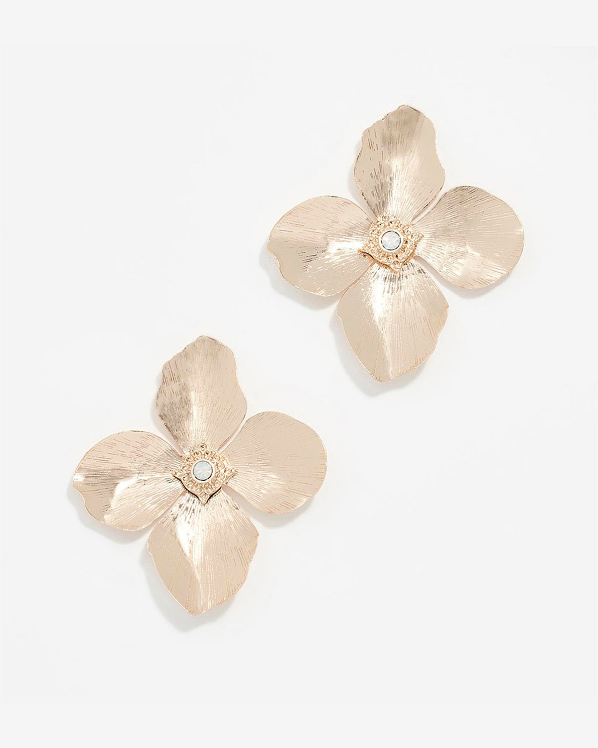 Shashi Gold Blossom Earrings - Gold