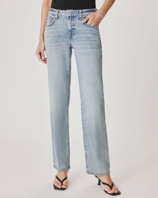 Alie Straight Leg Jean in Light Wash - Ode Two