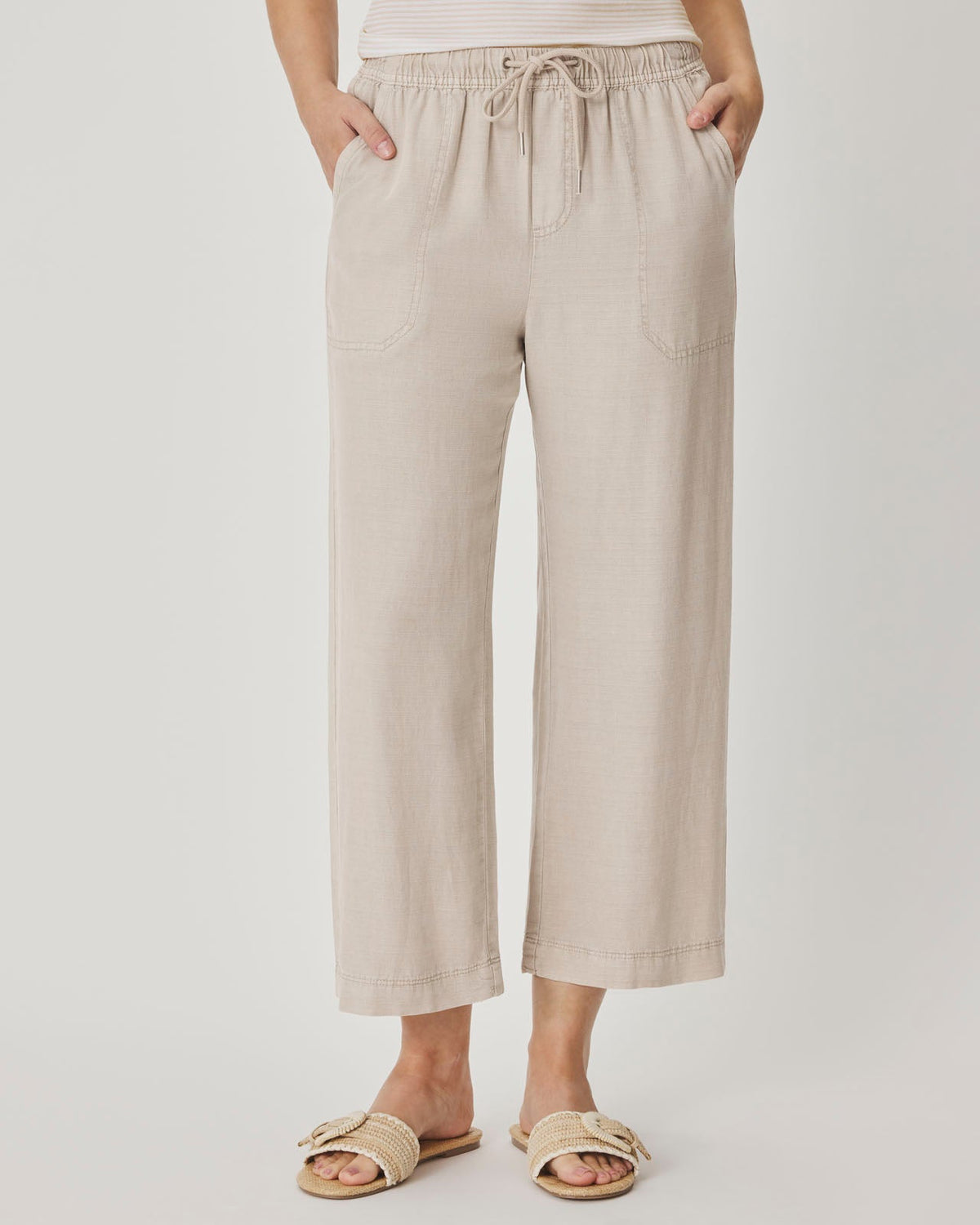 Angie Crop Wide Leg Pant