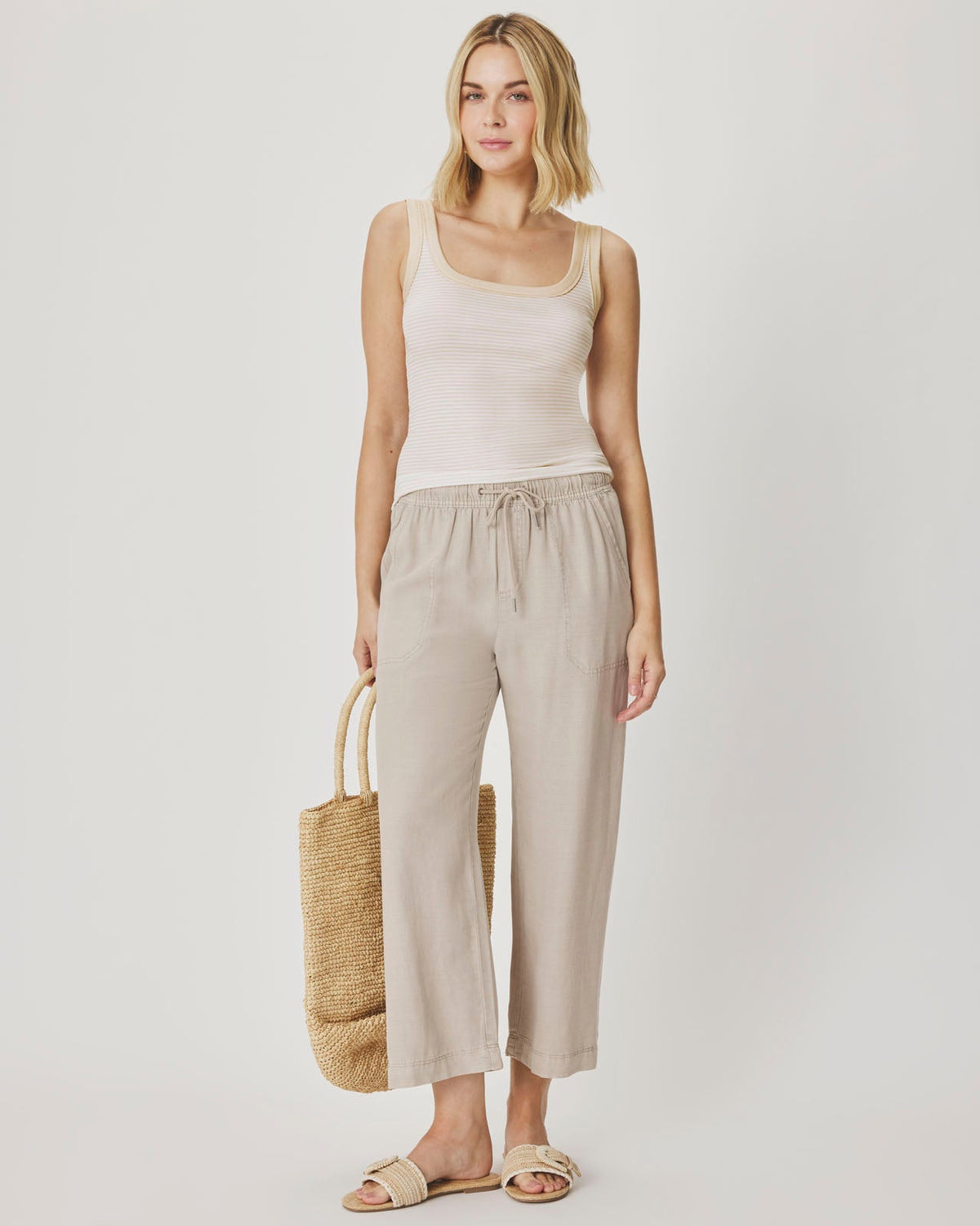 Angie Crop Wide Leg Pant