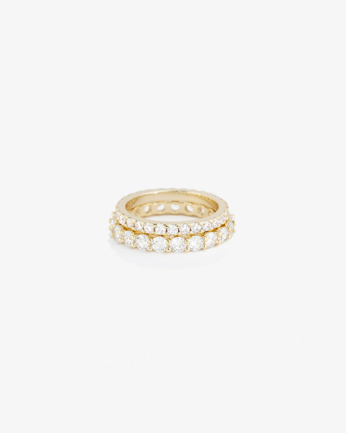Shashi Vroom Ring Set - Gold