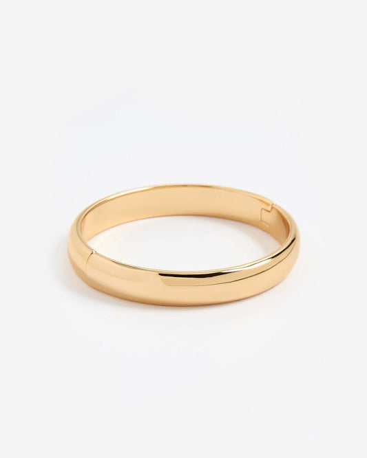 Shashi Dominique Bangle Bracelet - Gold