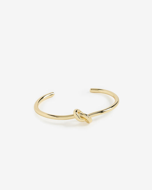 Shashi Knot Cuff Bracelet - Gold