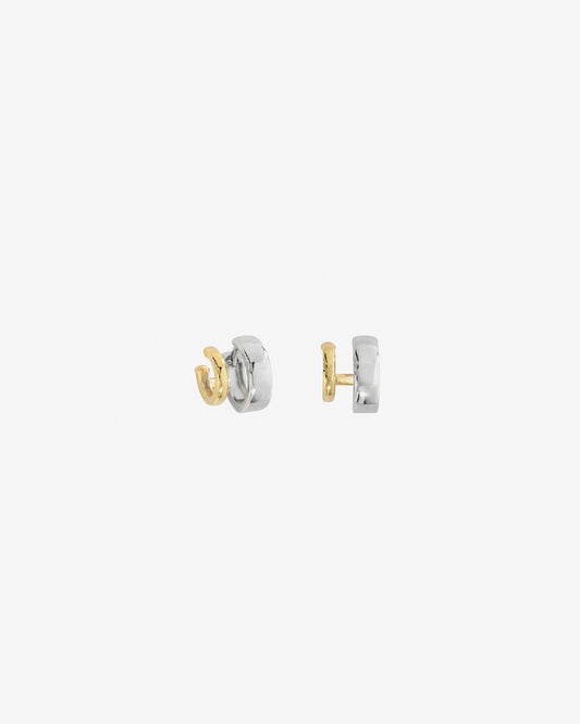 Shashi Katerina Double Two Toned Earring - Gold