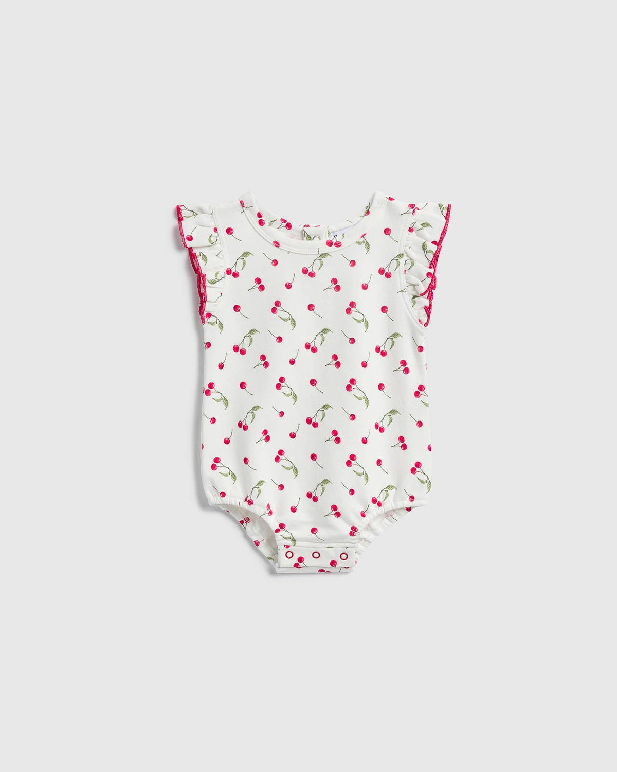 Infant Girl Cherry Onesie - Cherry Toss
