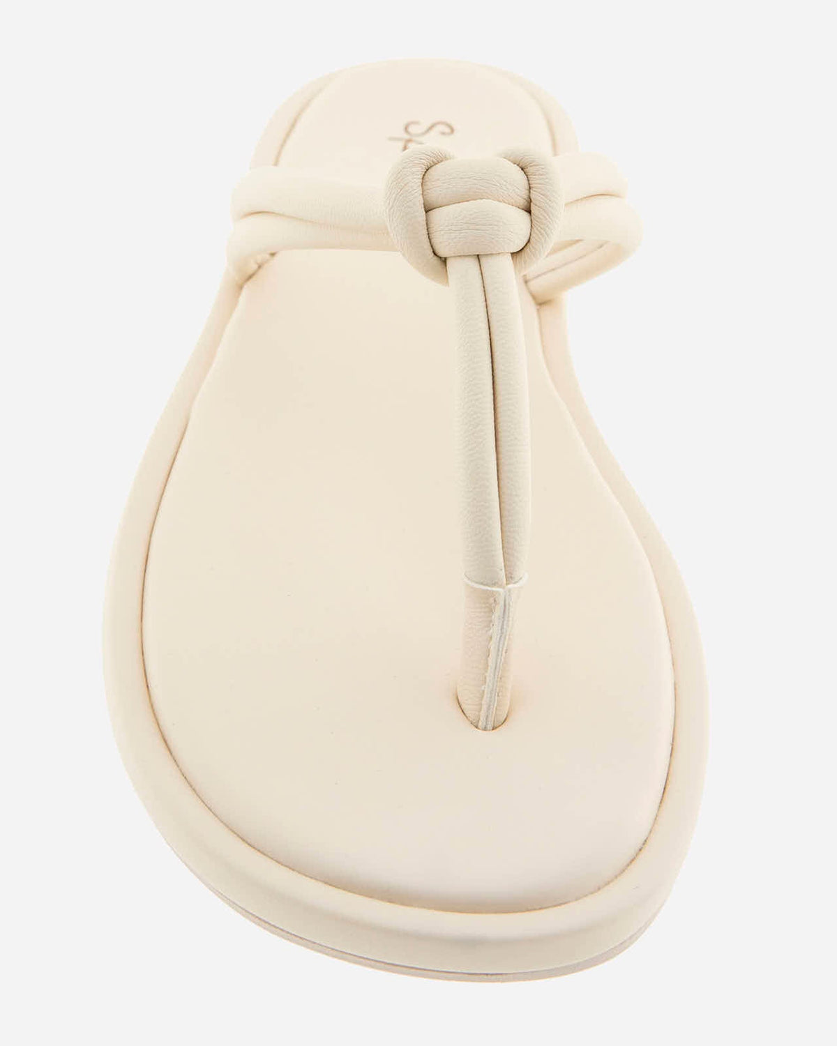 Fedora Leather Sandal in Oat - Oat