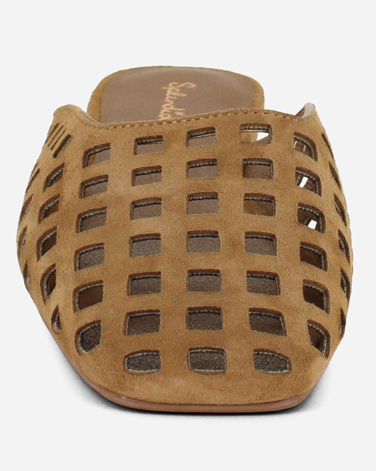 Remi Suede Mule in Caramel - Caramel