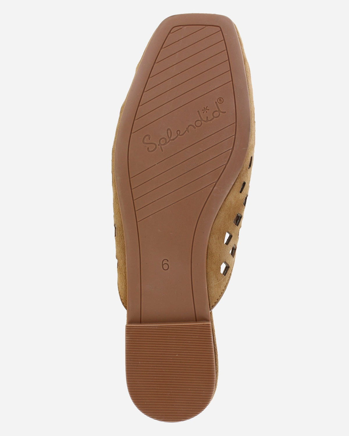 Remi Suede Mule in Caramel - Caramel