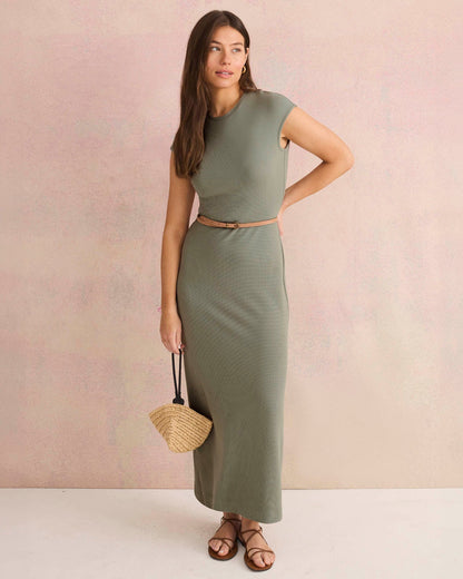 Waffle Scuba Dress