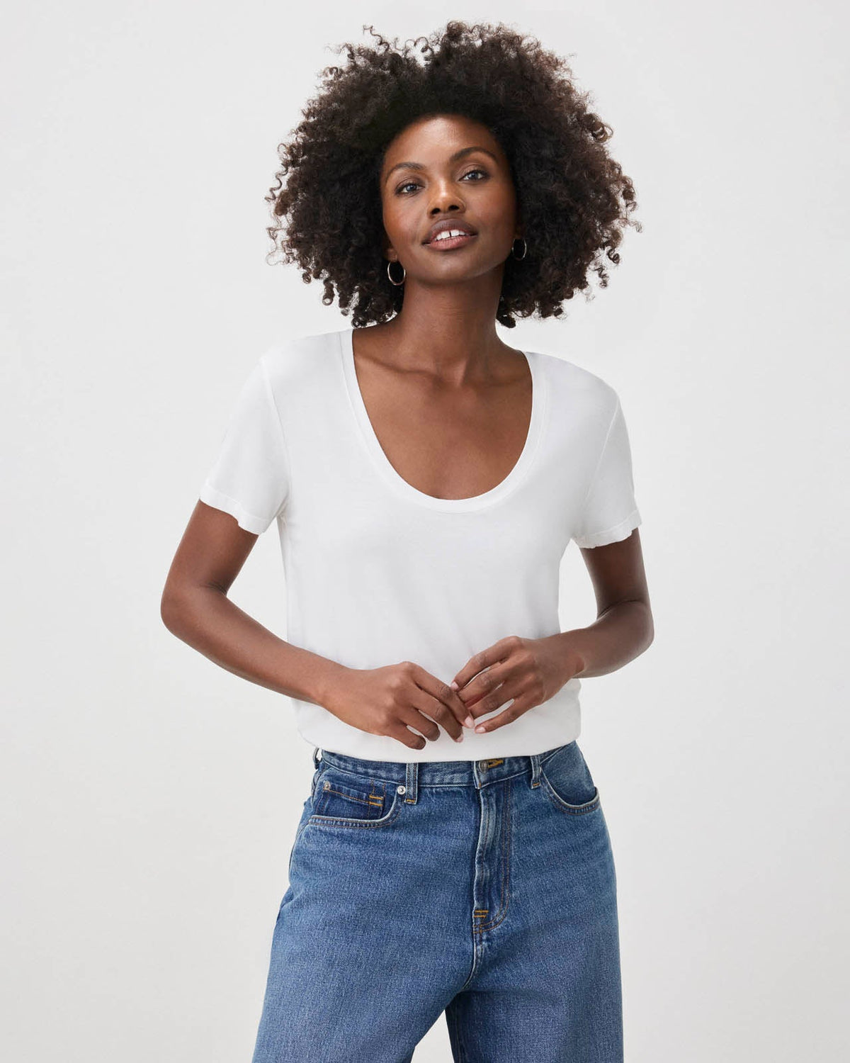 Sloane Scoop Tee