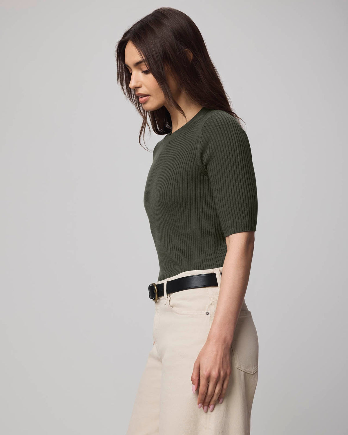 Georgie Cashblend Elbow Sleeve Sweater