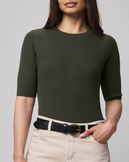 Georgie Cashblend Elbow Sleeve Sweater
