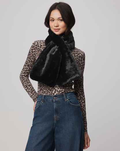 Lucia Fur Scarf