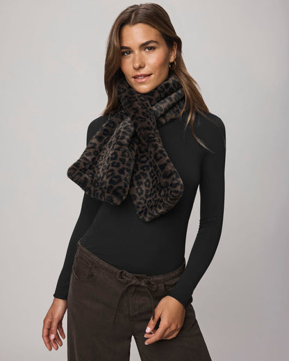 Lucia Fur Scarf
