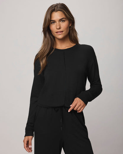 Supersoft Trim Pullover Using LENZING™ECOVERO™ Fibers