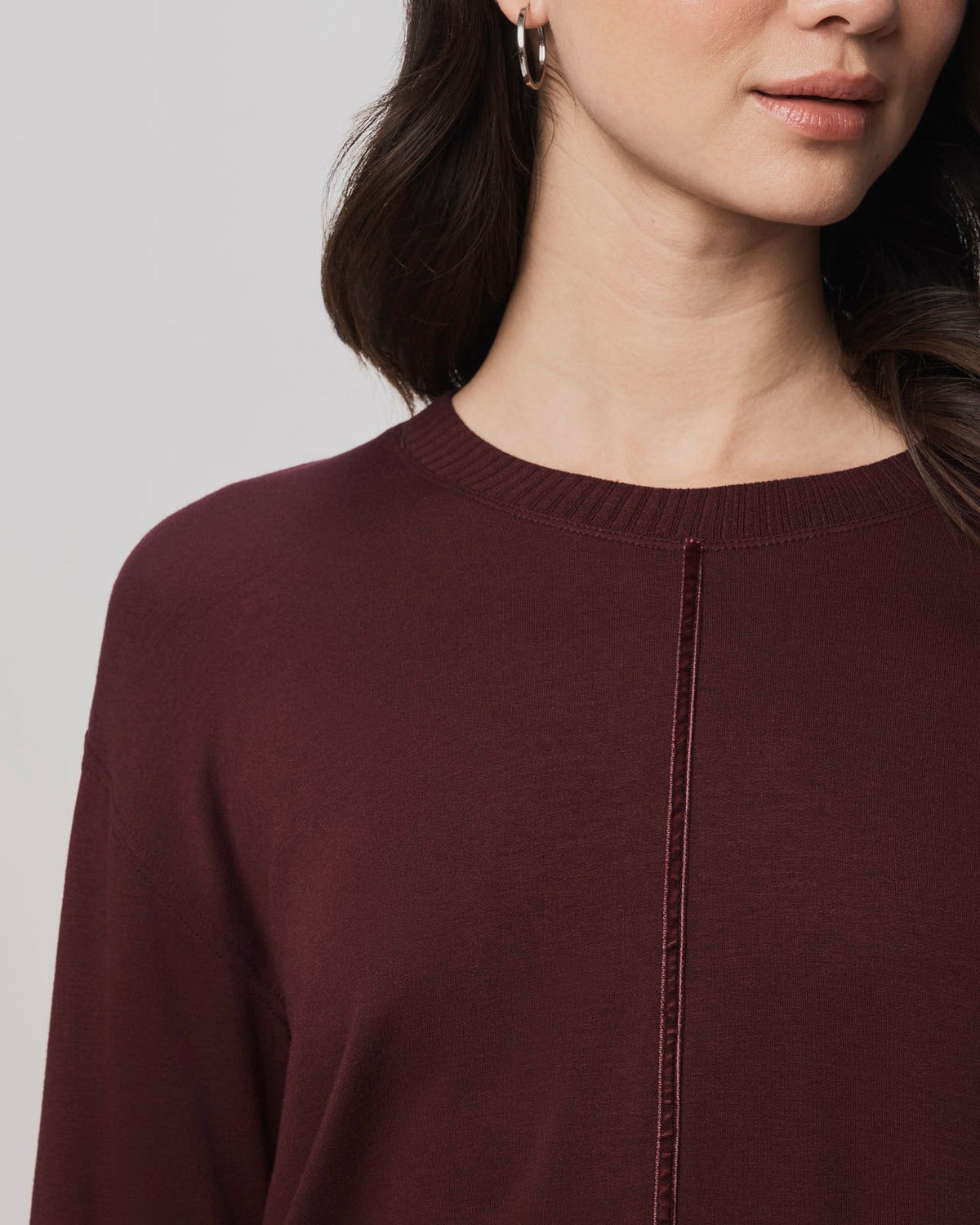 Supersoft Trim Pullover Using LENZING™ECOVERO™ Fibers